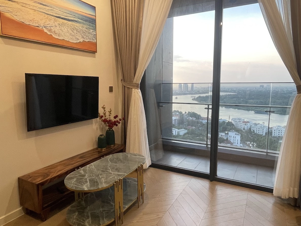 Cho thuê căn hộ 2pn View sông Lumiere Riverside