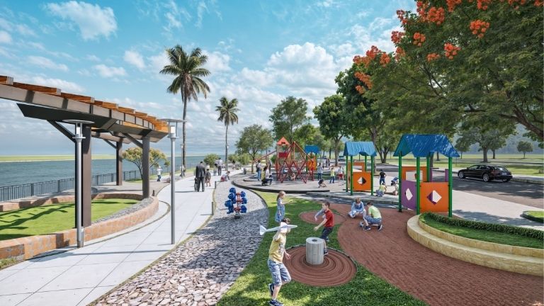 Tien ich Hoàng Huy Green River