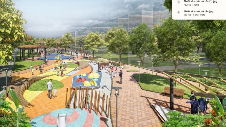 Tien ich Hoàng Huy Green River