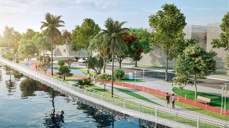 Tien ich Hoàng Huy Green River